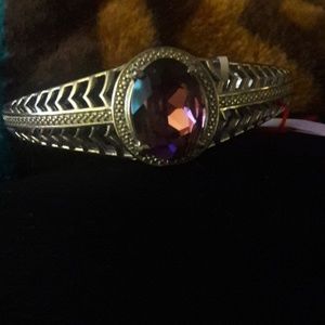 💜Amythyst cuff.